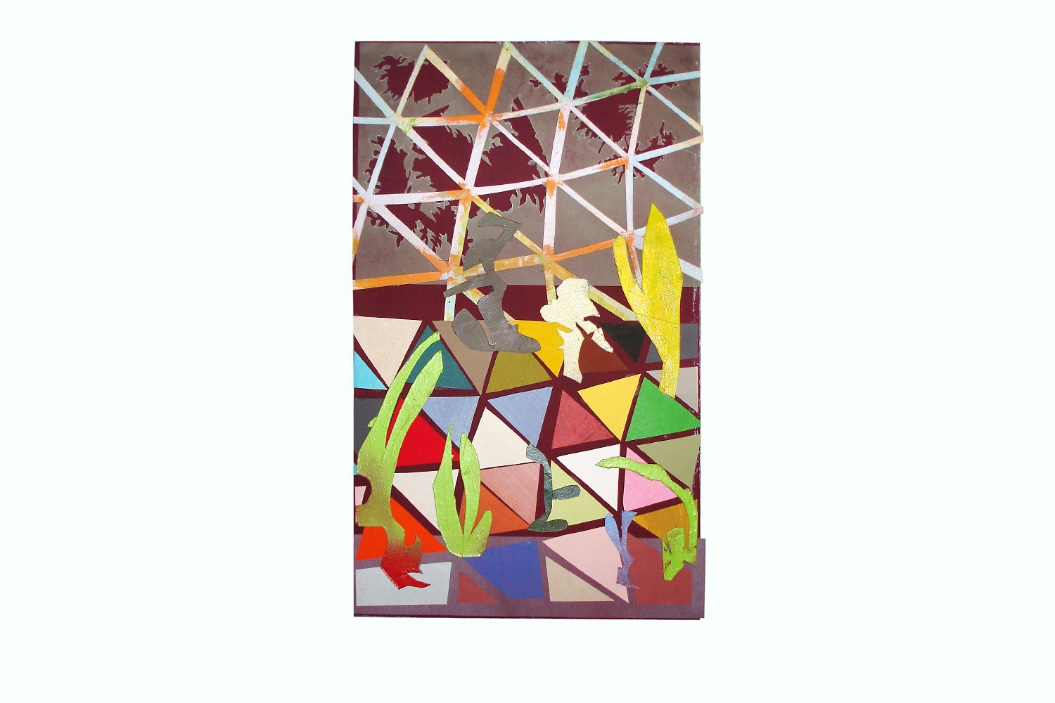 Botanischer Garten, 2007, 30 x 55 cm, Papier